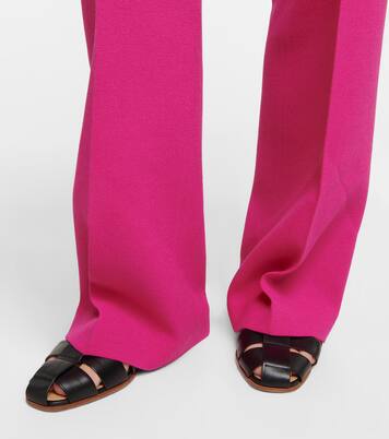 Pantalon évasé Vesta en laine | Gabriela Hearst