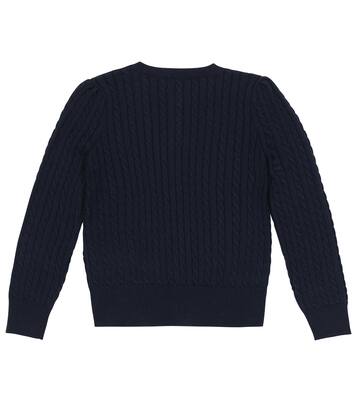 Cardigan in cotone a trecce | Polo Ralph Lauren Kids