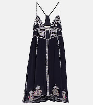 Miniabito Bretty in misto cotone con ricamo | Isabel Marant