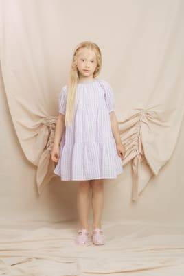Alma cotton-blend seersucker dress | Paade Mode