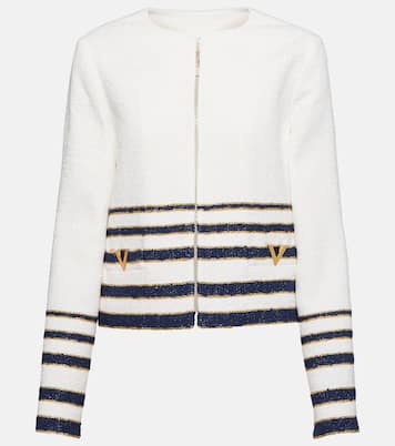 Jacke VLogo aus Tweed | Valentino
