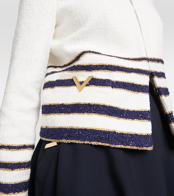 Jacke VLogo aus Tweed | Valentino