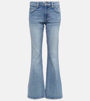 Jeans flared de tiro medio | Ganni