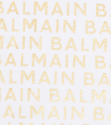 T-shirt en coton à logo | Balmain Kids