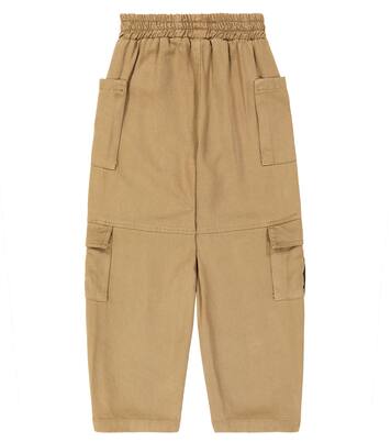 Pantaloni cargo a gamba larga | Monnalisa