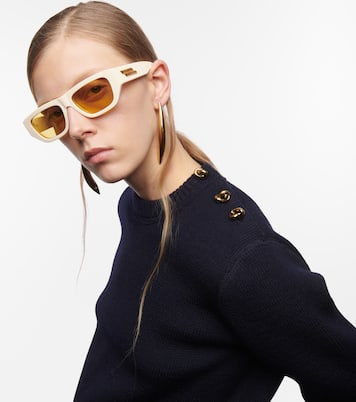 Gafas de sol rectangulares | Bottega Veneta