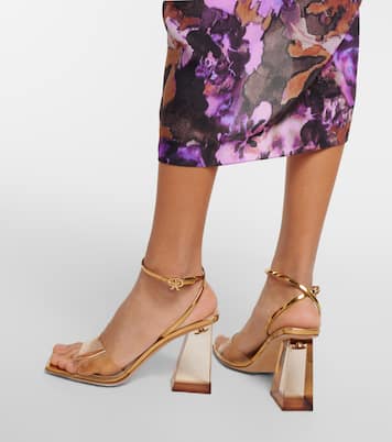 Cosmic PVC sandals  | Gianvito Rossi