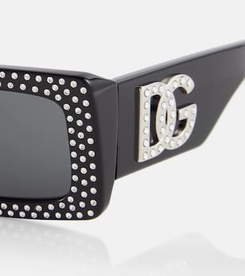 Gafas de sol rectangulares adornadas | Dolce&Gabbana