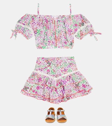 Bonny printed top | Poupette St Barth Kids