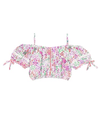Bonny printed top | Poupette St Barth Kids