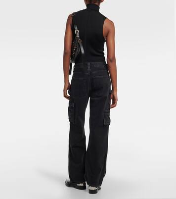Jeans cargo Nera regular a vita media | Agolde