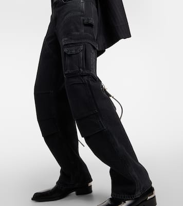 Jeans cargo Nera regular a vita media | Agolde