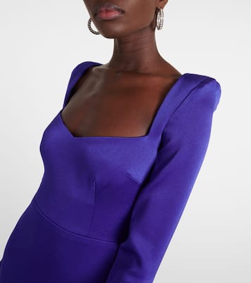 Satin gown | Alex Perry