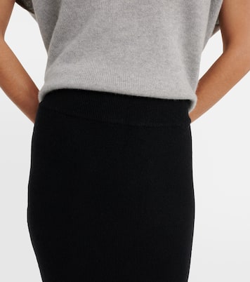 Sofia cashmere maxi skirt  | Lisa Yang