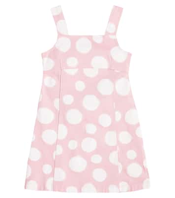 Polka dot cotton dress | Marc Jacobs Kids