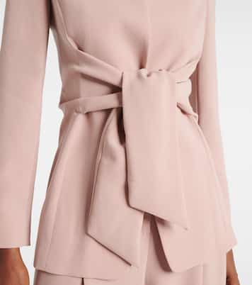 Blazer Seggio in cady con cintura | Max Mara