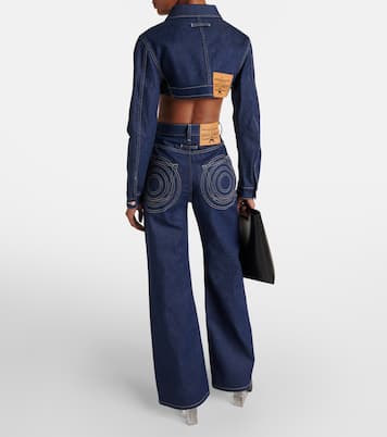 High-Rise Wide-Leg Jeans | Jean Paul Gaultier
