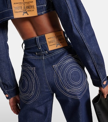 High-Rise Wide-Leg Jeans | Jean Paul Gaultier
