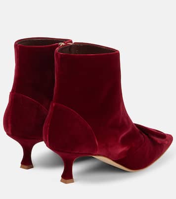 Stivaletti Baylow in velluto | Manolo Blahnik