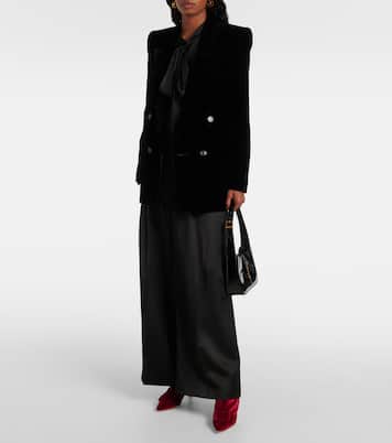 Stivaletti Baylow in velluto | Manolo Blahnik
