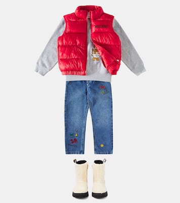 Wattierte Weste | Moschino Kids