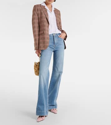 High-Rise Flared Jeans Modern Dojo | 7 For All Mankind