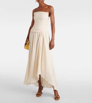 Abito lungo Hightide in misto cotone | Staud