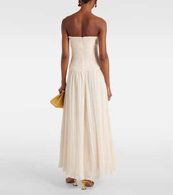 Abito lungo Hightide in misto cotone | Staud