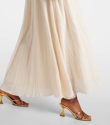 Abito lungo Hightide in misto cotone | Staud