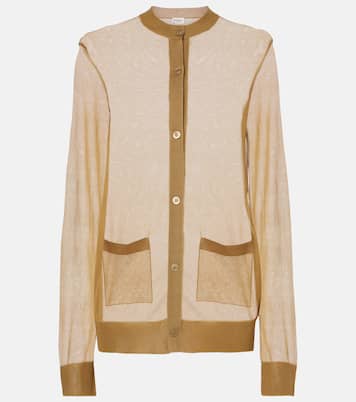 Cardigan in seta   | Saint Laurent