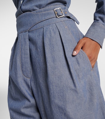 Bermuda-Shorts Valmar aus Chambray | Loro Piana