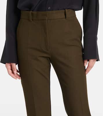 Gerade Mid-Rise-Hose Coleman aus Gabardine | Joseph
