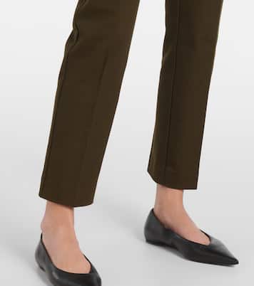 Gerade Mid-Rise-Hose Coleman aus Gabardine | Joseph