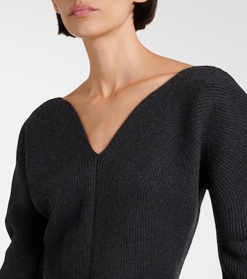 Heart wool-blend sweater | Alaïa