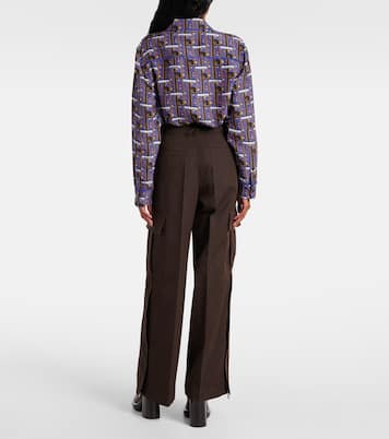 Wool cargo pants | Burberry