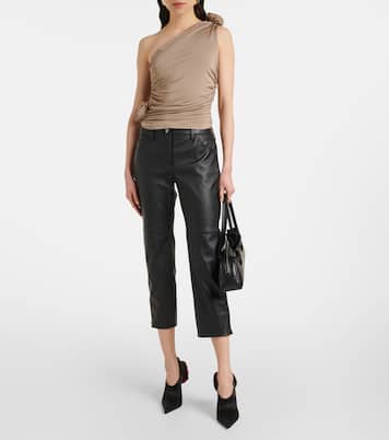 Top asymétrique à fleurs | Magda Butrym