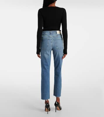 Caia high-rise straight jeans | Citizens of Humanity