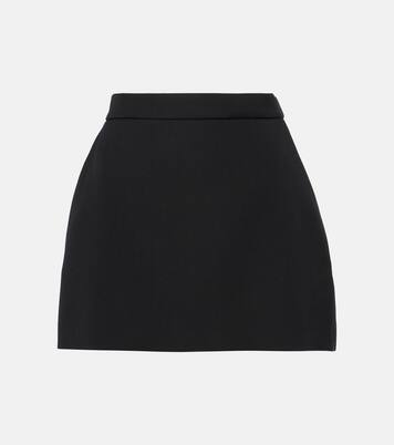 Anouk wool miniskirt | The Row