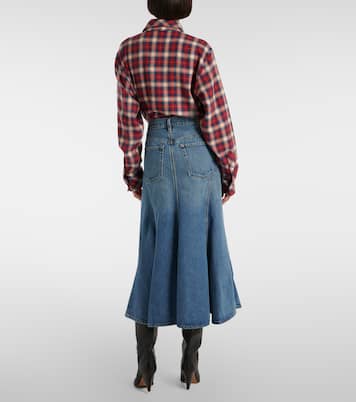 Falda midi Gaucho Vintage de denim | Citizens of Humanity