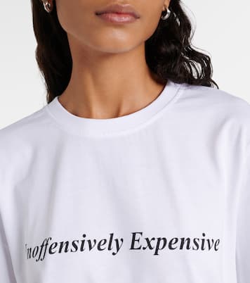 Printed cotton jersey T-shirt | Victoria Beckham