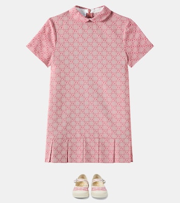 Polokleid GG aus Baumwoll-Twill | Gucci Kids
