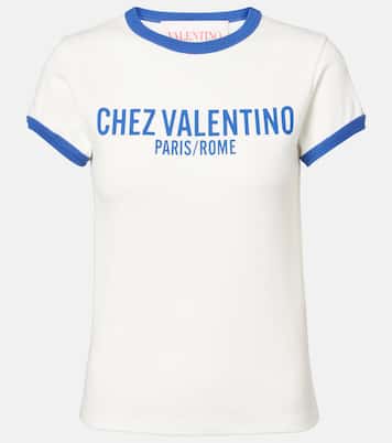Camiseta de algodón con logo | Valentino