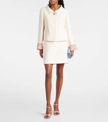 Minirock aus Crepe Couture | Valentino