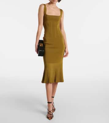 Atalanta knitted midi dress | Galvan