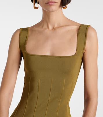 Atalanta knitted midi dress | Galvan