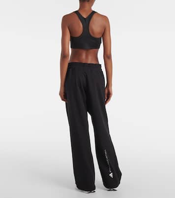 High-Rise-Jogginghose aus Baumwolle | Adidas by Stella McCartney