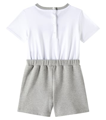 Baby - Jumpsuit in cotone | Balmain Kids