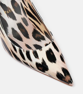 Pumps Miss Z 80 in vernice con stampa | Christian Louboutin