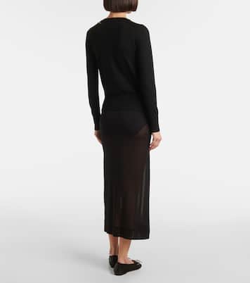 Embellished wool and silk cardigan | Simone Rocha
