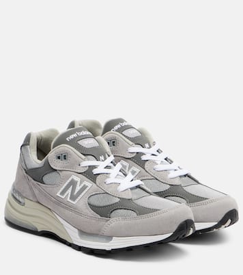U992GY leather and mesh sneakers | New Balance